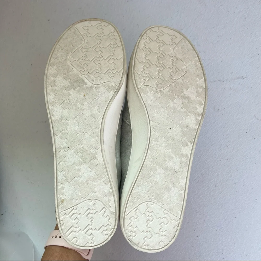 Dr. Scholl's Silver Slip-On Flats - Picture 6 of 6